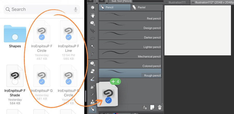 A quick way to install custom brushes in Clip Studio&nbsp;Paint