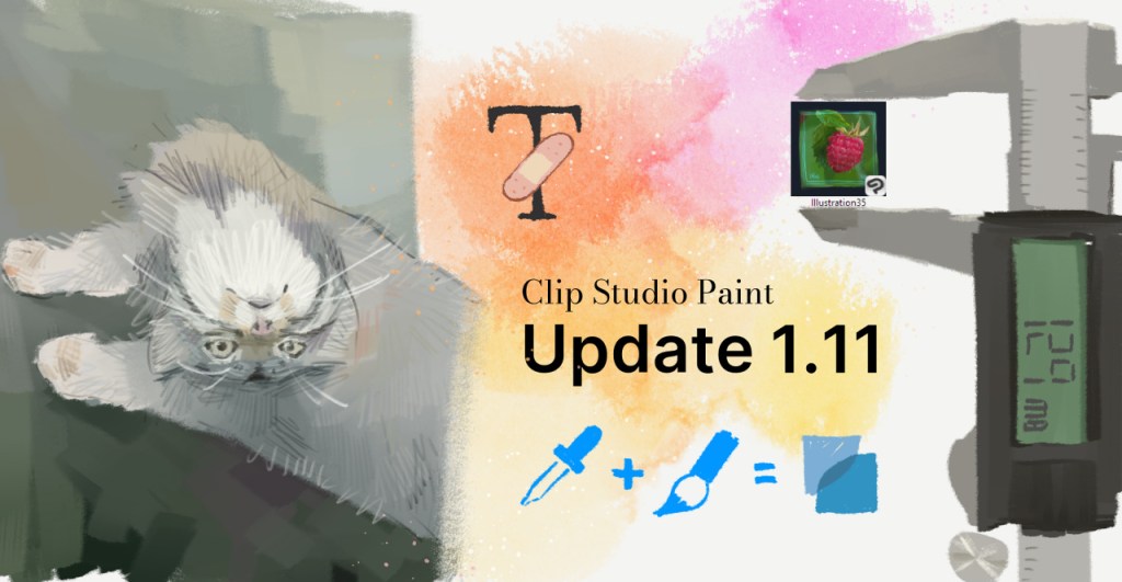 How does the new Smear color mixing mode work? CLIP STUDIO PAINT adds Smear, better Surface touch gestures, multi-DPI support on Windows. Smaller file sizes? (Update&nbsp;1.11.0)